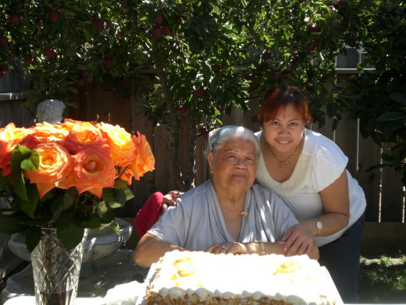 Resident with family